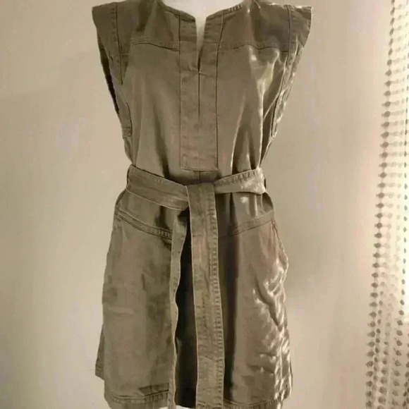 Banana Republic Split Neck Beautiful Comfy Dress - Picture 4 of 6